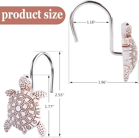 Decorative Shower Curtain Hooks - Image 6
