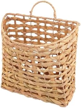 YRMT Wall Hanging Storage Basket Water Hyacinth Hanging Basket by YRMTKIHE