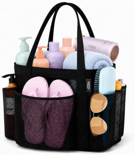 YASONIC Double Handles Mesh Shower Caddy Portable by YASONIC