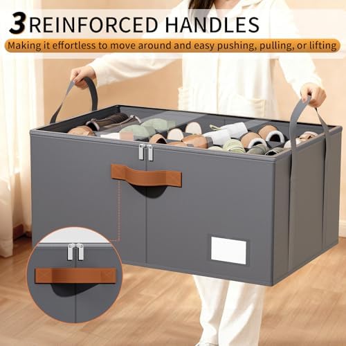 Shoe Organizer for Closet, Fits up to 40 Pairs, 2 Pack - Image 5