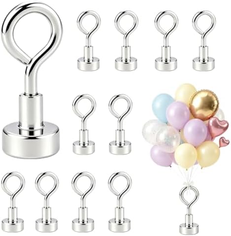 Magnet Hooks 10 Pack Eyebolt Magnets by Unknown