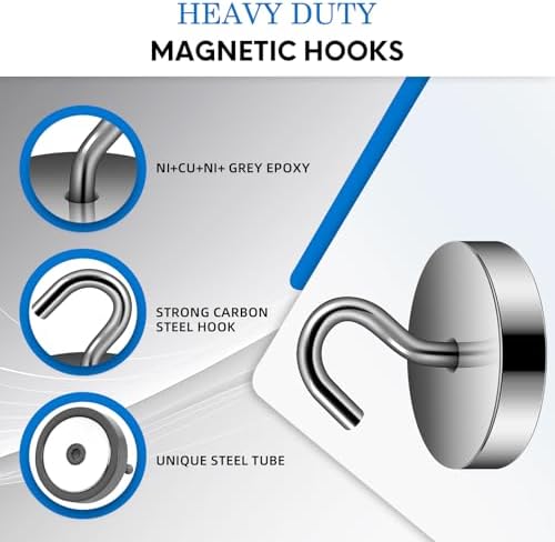 Neosmuk Magnetic Hooks Steel Tube Design - Image 4