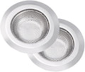 2Pcs Kitchen Sink Drain Strainer, Stainless Steel Kitchen Sink Strainer by Unknown