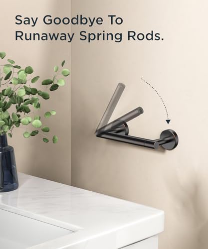 FORIOUS Commercial Toilet Paper Holder Wall Mount Bathroom Tissue Holder - Image 2