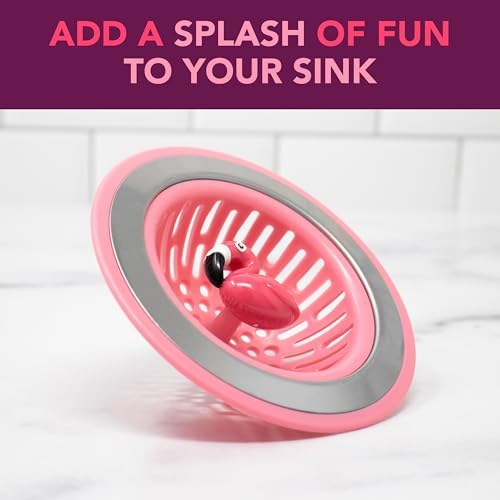 Joie Flamingo Kitchen Sink Strainer Basket Garbage Disposal Drain Cover - Image 3