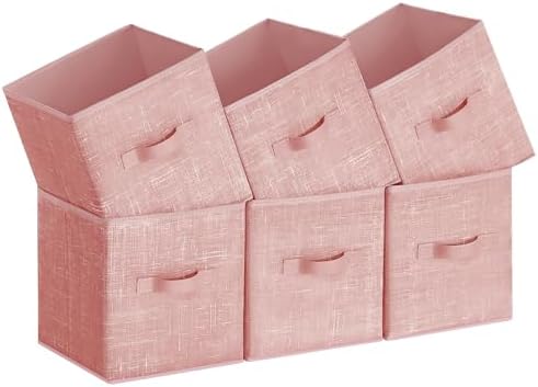 SONGMICS Storage Cubes, 13-Inch Foldable Closet Organizers by Unknown