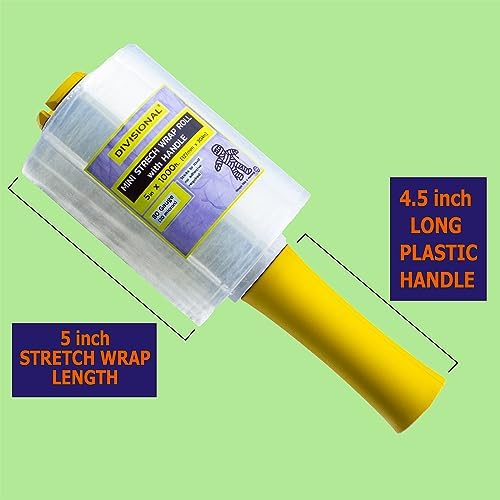 " 12-Pack " Mini Stretch Wrap Roll - Image 5