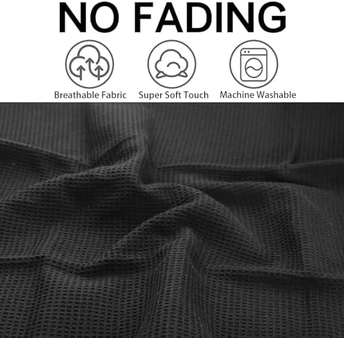QUILTINA Dish Towels Set, 100% Cotton Waffle Weave Kitchen Towels 6 Pack - Image 3