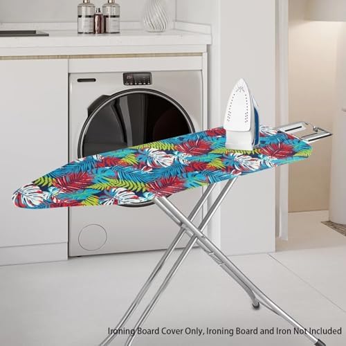 Tropical Leaf Ironing Board Cover 15x54 Inch Hawaii Palm Leaf Monstera Ironing - Image 2