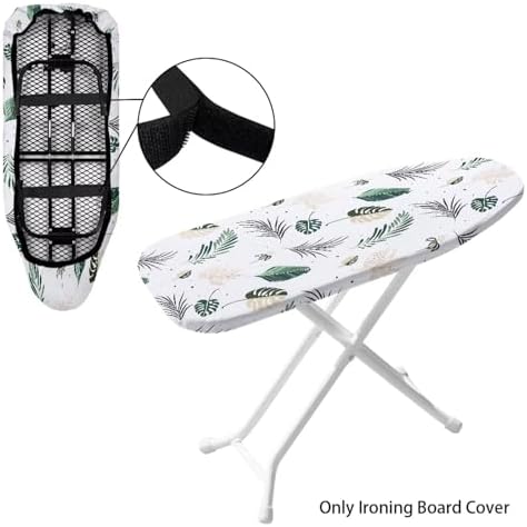 Green Leaf Mini Ironing Board Cover Stretchy Iron Heat Shield - Image 4