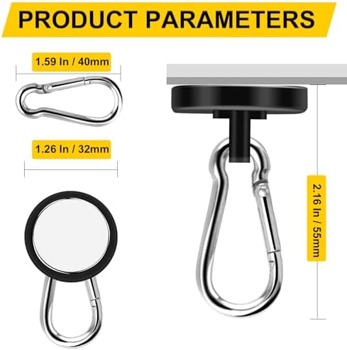 DIYMAG Magnetic Hooks - Image 2