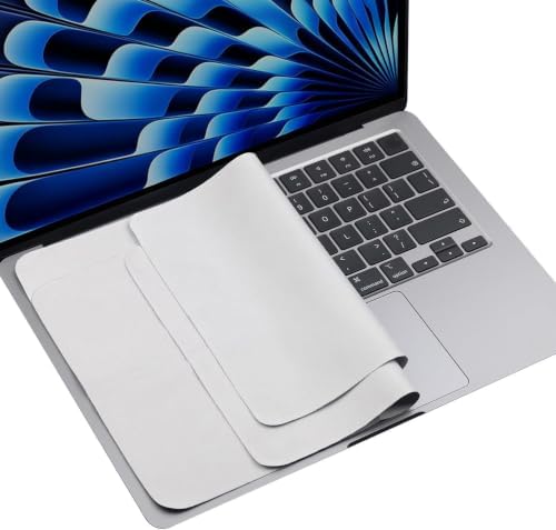 2 Pack Microfiber Liner Cleaning Cloth 15" 16" MacBook Air/MacBook Pro Screen by MUBUY