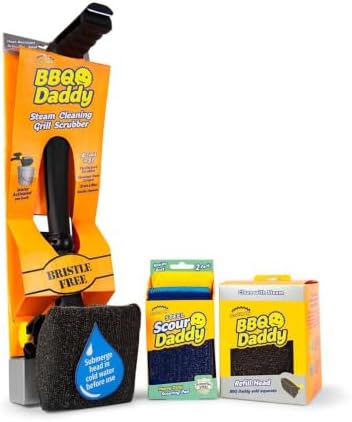 Scrub Daddy BBQ Daddy Grill Cleaner Kit by ScrubDaddy