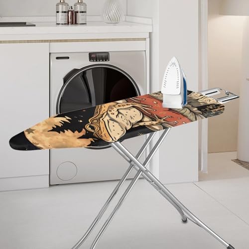GLENLCWE Mushroom Frog Iron Board Cover Heat Reflective Ironing Board Cover - Image 2