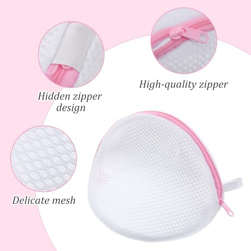 3 Pcs Bra Laundry Bags Bra Washing Bags Mesh Wash Bag - Image 6