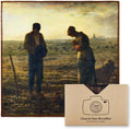 Large Microfiber Cleaning Cloths – Classic Art “The Angelus” Design, Premium by CleanClearMicrofiber
