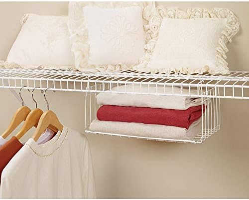 ClosetMaid 17 Inch Wide Hanging Basket Wire Shelving Accessory - Image 4