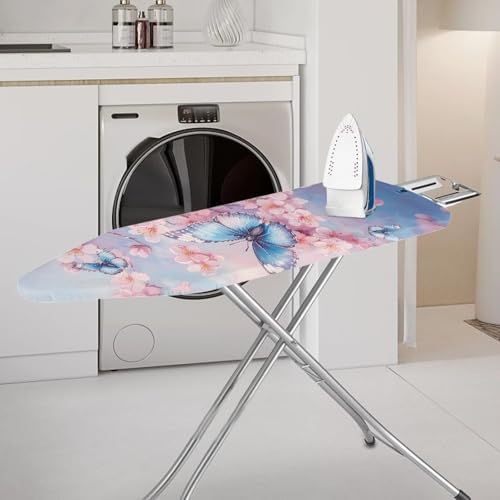 Cherry Blossom Butterfly Padding Ironing Board Covers Easy to Install Stain - Image 2