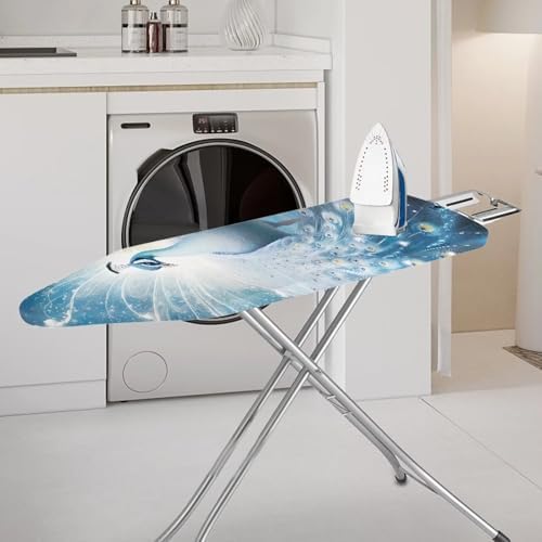 GLENLCWE Peacock Ironing Board Cover, Heat Reflective Iron Board Cover Standard - Image 2