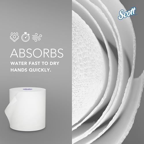 Scott Professional Hard Roll Paper Towels, 6 Rolls x 700' - Image 4