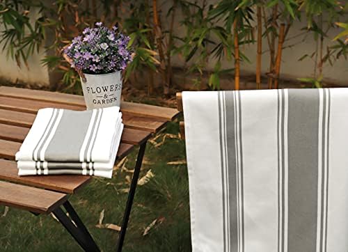 AMOUR INFINI Kitchen Towels 100% Cotton Pack of 4, Highly Absorbent Quick - Image 6