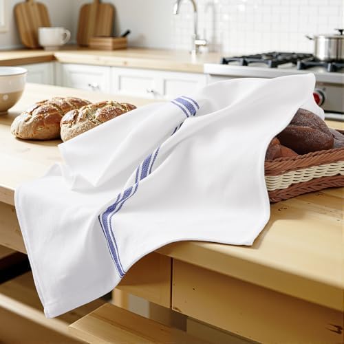 Homaxy 100% Ring Spun Cotton Kitchen Towels 6 Pack - Image 5