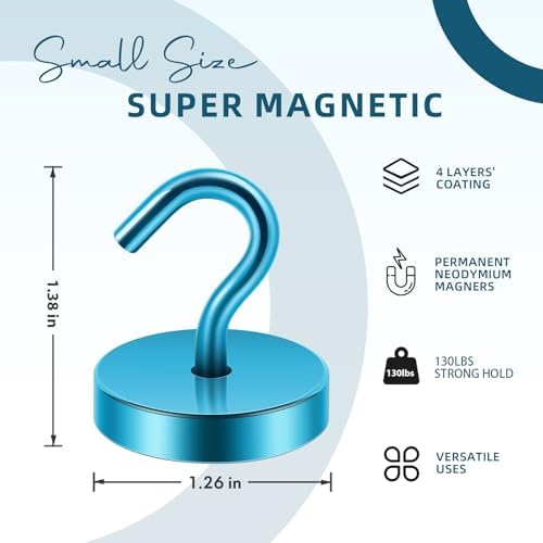 Neosmuk Magnetic Hooks Steel Tube Design - Image 4