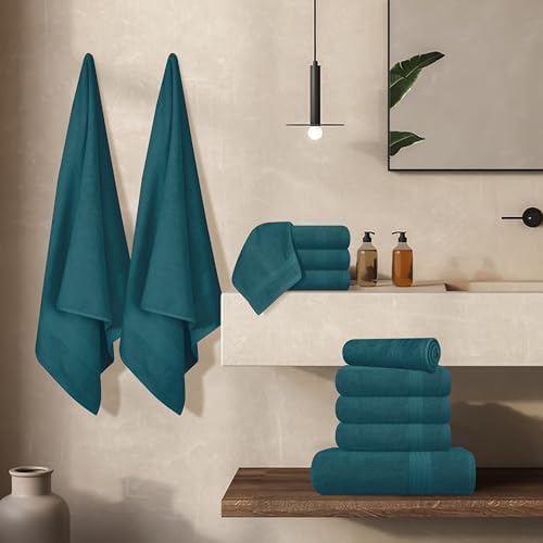 GLAMBURG Ultra Soft 24-Piece Towel Set - Image 6