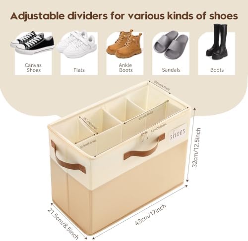 Varhomax Shoe Organizer Box 2 Pack - Image 3