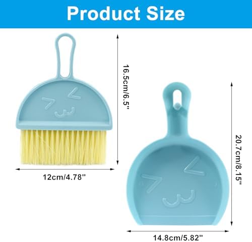 Hitefu Small Broom and Dustpan Set, 3 Colors - Image 5