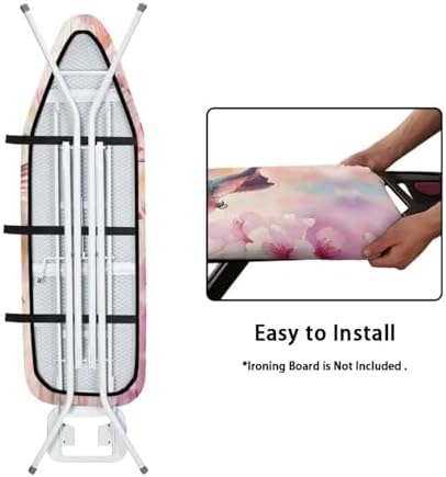 Ironing Board Cover Full Size Scorch Resistant Padding Heat Reflective Iron - Image 4