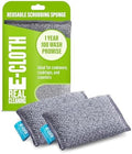 E-Cloth Non-Scratch Scrubbing Pads, Reusable Sink & Dish Sponges by E-Cloth