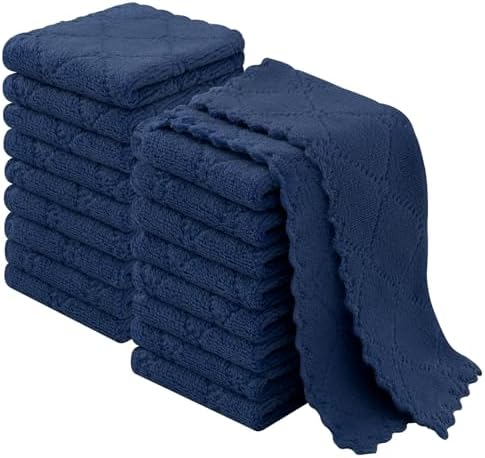 Homaxy Super Soft 18 Pack Coral Velvet Dish Cloths by Homaxy