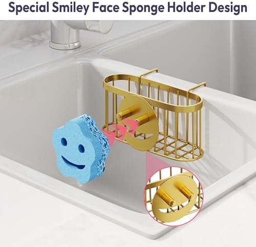 SWTYMIKI Sponge Holder for Kitchen Sink - Image 3