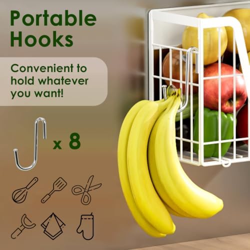 4 Pack Magnetic Shelves For Fridge - Image 5