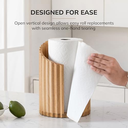 Anji Mountain Wooden Paper Towel Holder - Image 5