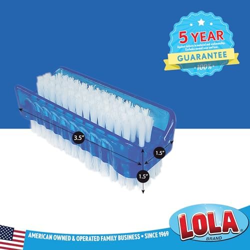 LOLA Classic Hand & Nail Brush, 2 Sided - Image 2