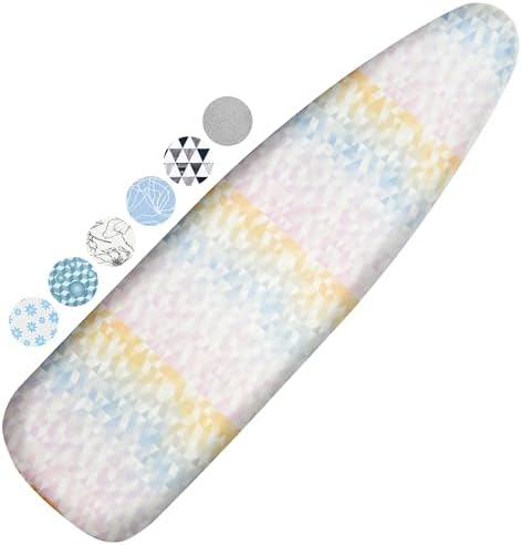 Ironing Board Cover and Pad, 15x54 Standard Size Thick Iron Padding, Scorch & by Dalykate
