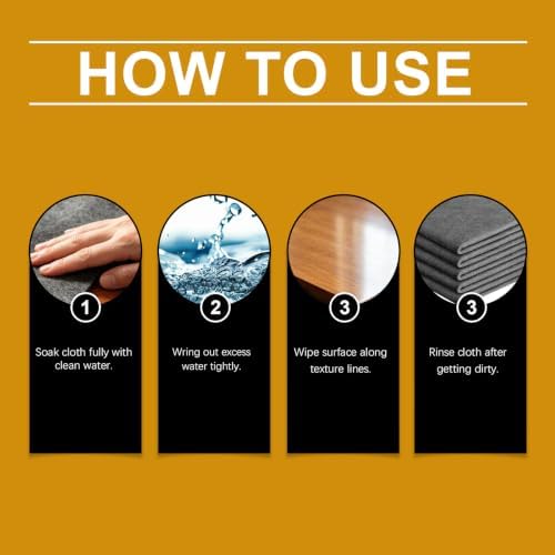 Cleaning Cloth 5 Pcs, Thickened Streak-Free Microfiber Towels Cleaning Cloth - Image 7