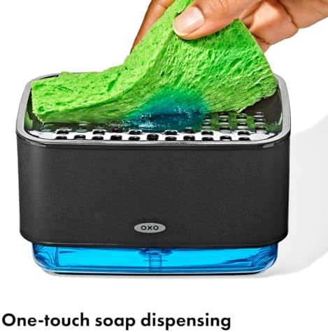 OXO Good Grips Soap Dispensing Sponge Holder - Image 5