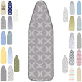 Insulated Mini Ironing Board Cover and Pad 11.8x35.4-15.7x43.3 Inch, 100% by Unknown