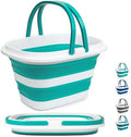 Large Collapsible Mop Bucket, 16L Plastic Bucket by Tiawudi