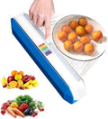 Plastic Wrap Dispenser with Cutter, Reusable Cling Film Dispenser, Cling Wrap by Enjoycoo