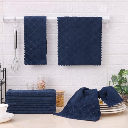 Homaxy 12 Pack Super Soft Absorbent Dish Towels - Image 6