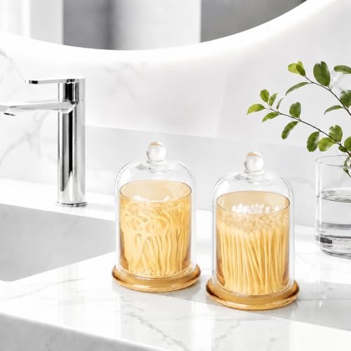 Qtip Holder Glass Apothecary Jars - Image 2