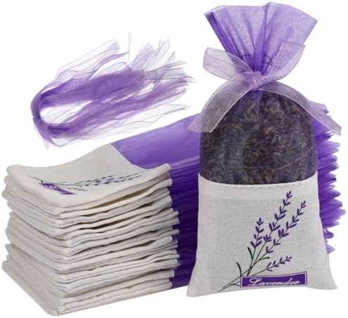 Amosfun 30pcs Empty Lavender Scented Sachets Bags - Image 7