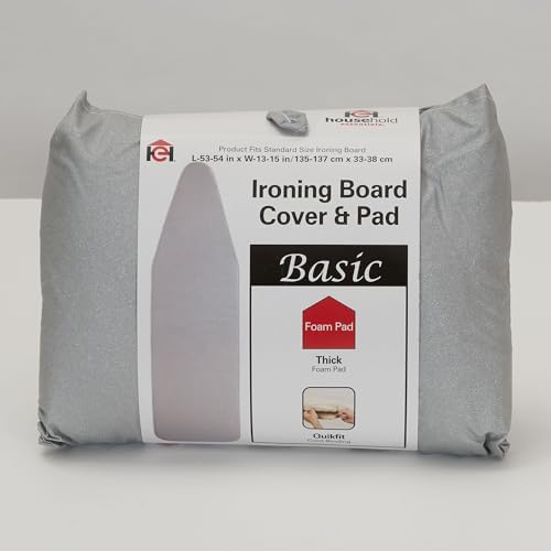 Household Essentials Replacement Ironing Board Cover and Pad, Silicone Coated - Image 3