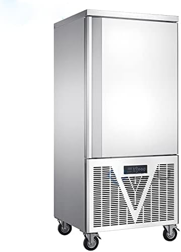 Kolice Commercial 15 Trays Blast Chiller,Chest Freezer,Blast Freezer,220V,1800W,-40°F to +37.4°F for Restaurants,Schools,Bars,Hotels,Canteens to Preserve Hard Ice Cream,Chicken,Sea Food,Dessert,etc