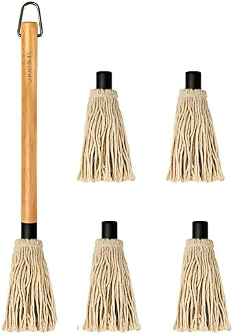 YFWOOD 18 Inch BBQ Mop Sauce Brushes Basting Brush Evenly Sauce Mop by YFWOOD