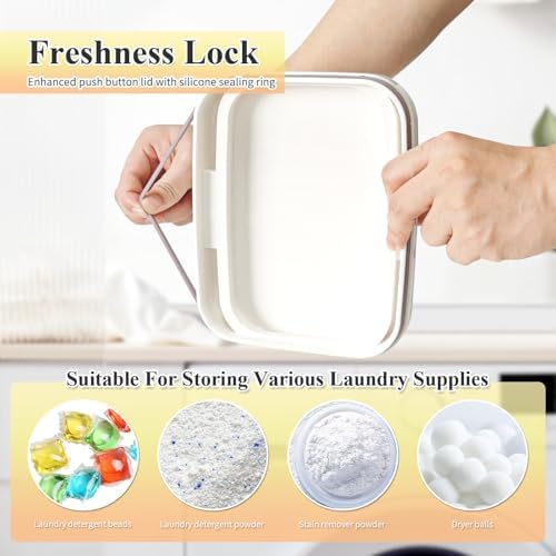 Gute 3 Pack Laundry & Dishwasher Pod Container Set, 67oz 94oz 186oz Storage - Image 5